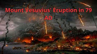 The mount Vesuvius eruption in 79 AD [upl. by Ansilme]