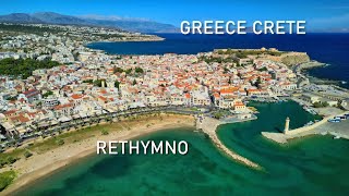 Grecja Kreta Rethymno  Greece Crete Rethymno [upl. by Aliakim485]