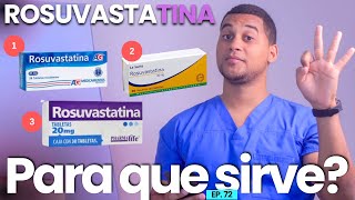 ROSUVASTATINA PARA QUE SIRVE  3 COSAS  Fácil y Rápido [upl. by Corneille]