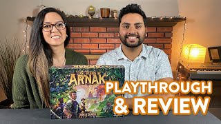 Lost Ruins of Arnak  Playthrough amp Review [upl. by Balbur]