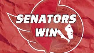 Ottawa Senators 2024 Win Horn [upl. by Cadal]