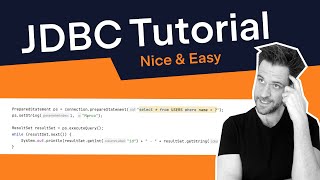 JDBC Tutorial  Crash Course [upl. by Anabahs583]