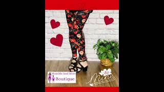 Shop Leggings Yoga Flare Valentine Solid Black and More [upl. by Sproul]