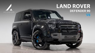 Is the 2023 Land Rover Defender 90 V8 the supercharged Bronco you want to BUY [upl. by Ilenay]