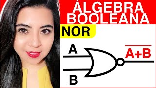 ÁLGEBRA BOOLEANA FUNCIÓN de las compuertas lógicas NOR [upl. by Gil664]