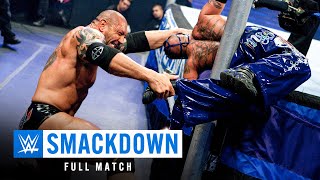 FULL MATCH — Rey Mysterio vs Batista SmackDown Dec 11 2009 [upl. by Ahsein]