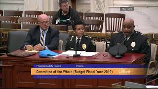 FY2019 Budget Hearing  Philadelphia Prisons 512018 [upl. by Hovey952]