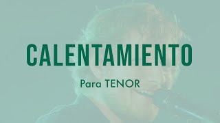 Calentamiento Vocal 5 mejores ejercicios para TENORES en 5 min  Haz esto todos los días [upl. by Tham]