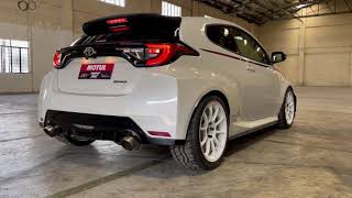 Autoplus GR Yaris Custom Full Exhaust  BOV Sound Mod 4 [upl. by Dub511]