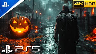 HALLOWEEN PARTY PS5 Immersive ULTRA Graphics Gameplay 4K60FPS Hitman 3 [upl. by Caylor866]