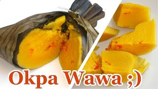 How to Cook Okpa Okpa di Oku Okpa Wawa  Flo Chinyere [upl. by Dragde]