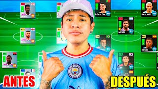 MEJORÉ AL MAXIMO 100 A LOS PEORES JUGADORES de DREAM LEAGUE SOCCER 2024 [upl. by Arramahs26]