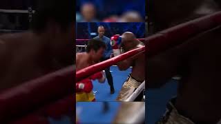 Manny Pacquiaos Aggression vs Floyd Mayweathers Strategy Rounds 45 Highlights shorts boxing [upl. by Nasus]