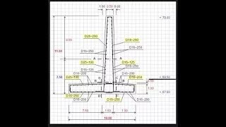 HOW TO CALCULATE RETAINING WALL BBS  WHAT IS CONCRETE POUR CARD [upl. by Ennailuj62]