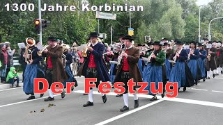 Festzug 1300 Jahre Korbinian [upl. by Refinnaej]