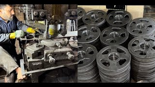 Amazing Manufacturing Process Motorcycle Rear Wheel Sprocketmotorcycle manufacturing amazing [upl. by Enibas]