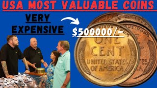 USA TOP ULTRA WORTH MONEY PENNIES ARE YOU HAVE IT WATCH NOW A BIG VALUE COIN [upl. by Alcock717]