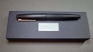 Lamy 2000 Fountain Pen Review [upl. by Ramahs716]