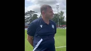 BISHOP’S STORTFORD 02 SOUTHEND Post match interview with Steve Castle [upl. by Ayr857]