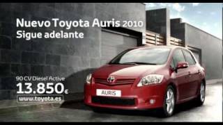 Anuncio Spot Toyota Auris 2010 Sigue adelante [upl. by Ynnel]