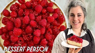 Claire Saffitz Makes Cheesecake  Dessert Person [upl. by Humberto]