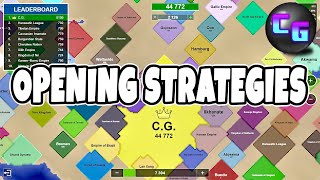 Opening Strategies Analysis Territory Games io  Territorial IO [upl. by Pare]