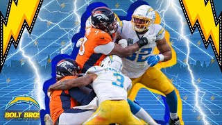 POSTGAME Chargers vs Broncos  BOLT BROS  LA Chargers [upl. by Nager]