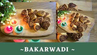 How to make Chitale Bandhu style Bakarwadi [upl. by Yrram]