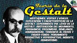 🔴 PSICOLOGÍA DE LA GESTALT  TEORÍA Y LEYES DE LA GESTALT CON EJEMPLOS  MAX WERTHEIMER  RESUMEN [upl. by Taub]