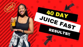 How a 40 DAY JUICE FAST Totally CHANGED HER LIFE Down 30lbs feeling amazing amp more [upl. by Needan]