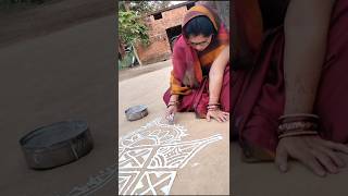 MandanaRajasthani Art Diwali Latest DisignquotRangoli Art quotdiwali rangoli art indianart [upl. by Willetta]