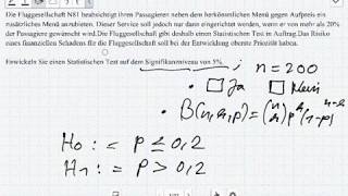 Testtheorie und HypothesentestRisiko minimieren Wahrscheinlichkeitsrechnung [upl. by Ri]