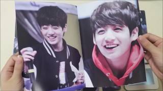 UNBOXING SEMPER EADEM JUNGKOOK PHOTOBOOK  JK Birthday Party ♥ Part 1 [upl. by Ailee]