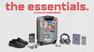 My Travel Bag  Tech Essentials  a week in Tokyo Japan [upl. by Turk]