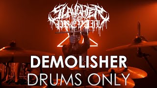 Slaughter To Prevail Evgeny Novikov  DEMOLISHER Drum Backing Track Drums Only MIDI [upl. by Racklin103]