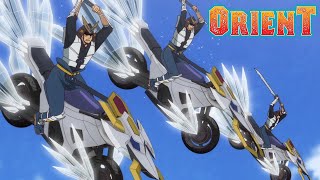 Mobile Castle Full of Flying Motorcycle Samurai  ORIENT [upl. by Llednov239]