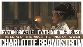 The Rings of Power We Speak to Charlotte Brändström Cynthia AddaiRobinson and Trystan Gravelle [upl. by Neelya]