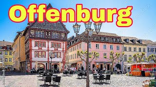 Offenburg Germany 🇩🇪 Walking tour 4k video [upl. by Aeret805]