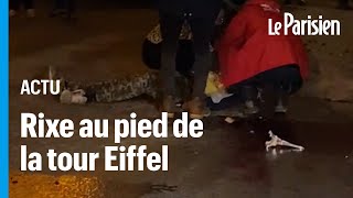 Paris  un homme grièvement blessé après une rixe au pied de la tour Eiffel [upl. by Lered]