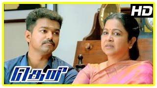 Theri Movie  Vijay  Mahendran Mass scene  Samantha  Amy Jackson  Rajendran  Baby Nainika [upl. by Sakiv339]