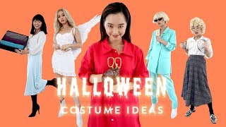 6 EASY HALLOWEEN COSTUMES THAT ARE ACTUALLY COOL at least for me lol [upl. by Dunkin]