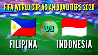 Soi kèo trực tiếp Philippines vs Indonesia  18h00 Ngày 21112023  vòng loại World Cup 2026 [upl. by Aicirtam]