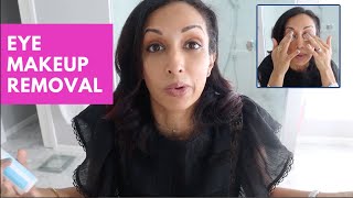 How I Remove Eye Makeup  Eye Doctor Explains [upl. by Arlena]