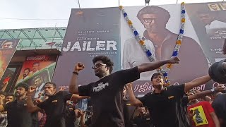 Jailer fdfs rohini theatre 🎊  public response vera mari 🔥 rajinikanth jailer [upl. by Harret702]