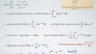 Transformada de Fourier Fórmula y Tablas [upl. by Nerek826]