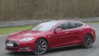 Essai Tesla Model S P85D 2015 [upl. by Emersen239]