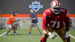 OLine Technique Drills to play like Trent Williams  Way to Play [upl. by Deborah120]