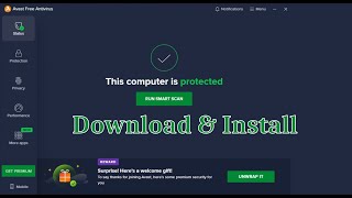 Tutorial Antivirus Avast Cara Download dan Install Antivirus Avast 2024 [upl. by Karilla]