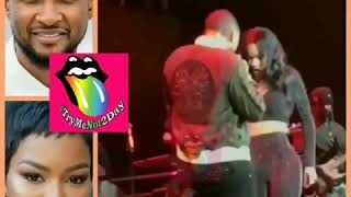 TEYANA TAYLOR GRINDING ON USHER AT HIS CONCERT😜😱😱 [upl. by Okier940]