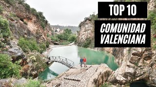 TOP 10 Comunidad Valenciana  Lugares que no te puedes perder [upl. by Peirce990]